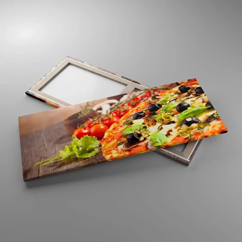 Quadro su tela - Stampe su Tela - Con ingredienti tellurici - 100x40 cm