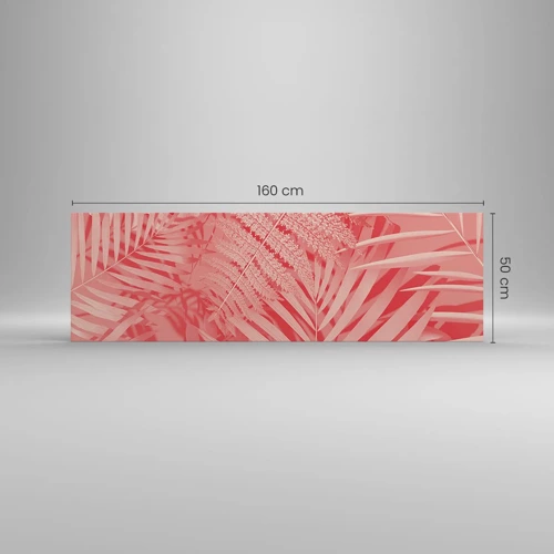 Quadro su tela - Stampe su Tela - Concetto rosa - 160x50 cm