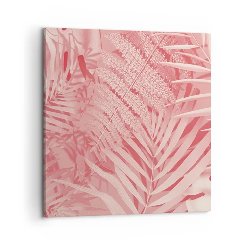 Quadro su tela - Stampe su Tela - Concetto rosa - 50x50 cm