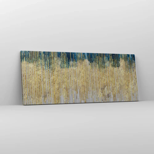 Quadro su tela - Stampe su Tela - Confine dorato - 100x40 cm