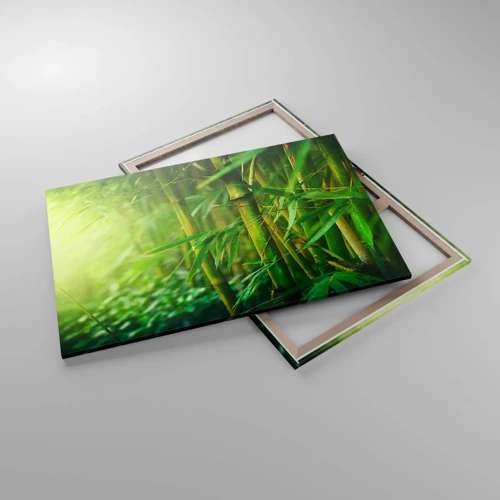 Quadro su tela - Stampe su Tela - Conoscere il verde in sé - 120x80 cm