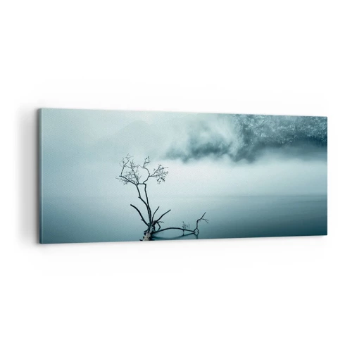 Quadro su tela - Stampe su Tela - Dall'acqua e dalla nebbia - 100x40 cm