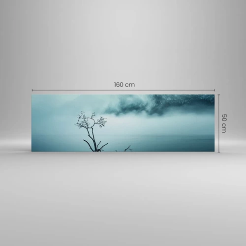 Quadro su tela - Stampe su Tela - Dall'acqua e dalla nebbia - 160x50 cm