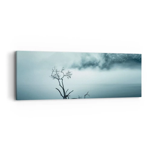 Quadro su tela - Stampe su Tela - Dall'acqua e dalla nebbia - 90x30 cm