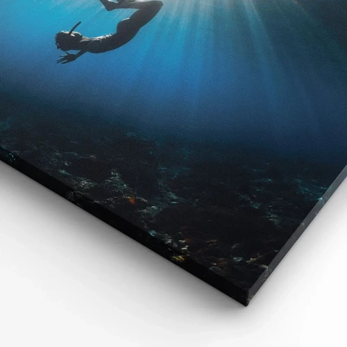Quadro su tela - Stampe su Tela - Danza subacquea - 140x50 cm