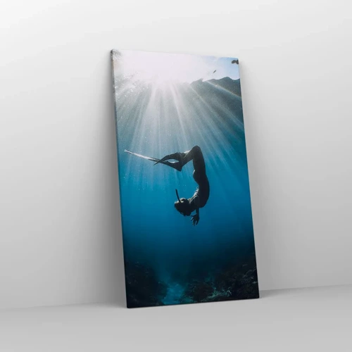 Quadro su tela - Stampe su Tela - Danza subacquea - 45x80 cm