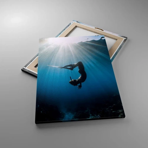 Quadro su tela - Stampe su Tela - Danza subacquea - 50x70 cm