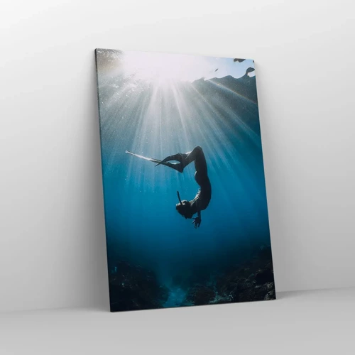 Quadro su tela - Stampe su Tela - Danza subacquea - 70x100 cm