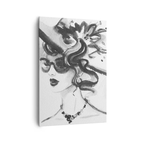 Quadro su tela - Stampe su Tela - Donna di carattere - 70x100 cm
