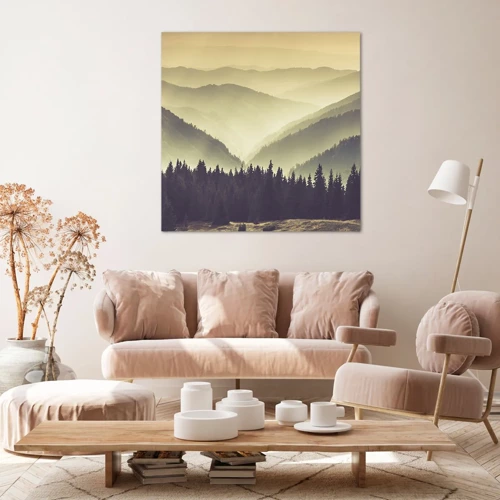 Quadro su tela - Stampe su Tela - Dopo sette montagne… - 60x60 cm