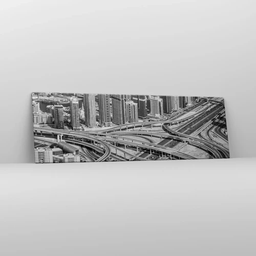 Quadro su tela - Stampe su Tela - Dubai - città impossibile - 160x50 cm