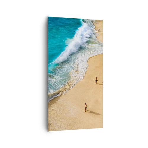 Quadro su tela - Stampe su Tela - E poi il sole, la spiaggia... - 65x120 cm