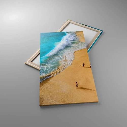 Quadro su tela - Stampe su Tela - E poi il sole, la spiaggia... - 65x120 cm