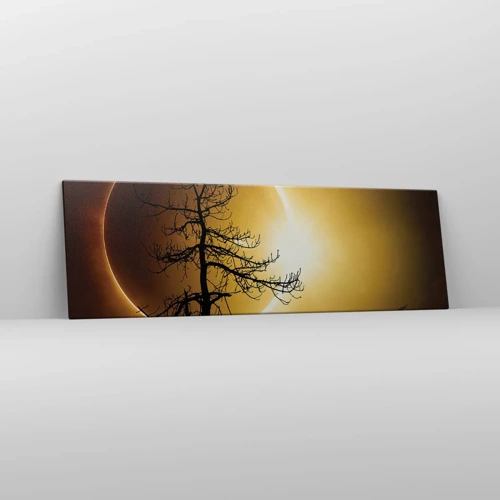 Quadro su tela - Stampe su Tela - Eclissi totale - 160x50 cm