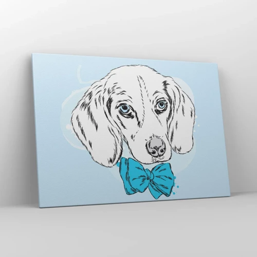 Quadro su tela - Stampe su Tela - Eleganza canina - 100x70 cm