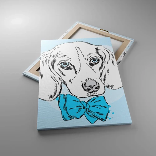 Quadro su tela - Stampe su Tela - Eleganza canina - 50x70 cm