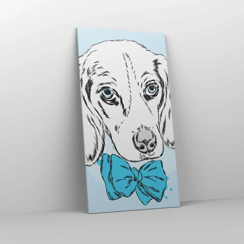 Quadro su tela - Stampe su Tela - Eleganza canina - 65x120 cm