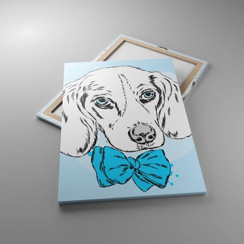 Quadro su tela - Stampe su Tela - Eleganza canina - 70x100 cm