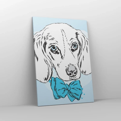 Quadro su tela - Stampe su Tela - Eleganza canina - 70x100 cm