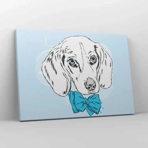 Quadro su tela - Stampe su Tela - Eleganza canina - 70x50 cm