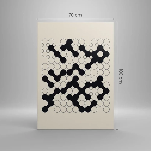 Quadro su tela - Stampe su Tela - Gioco cinese: variazione - 70x100 cm