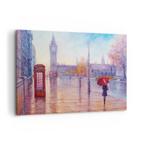 Quadro su tela - Stampe su Tela - Giorno d'autunno a Londra - 120x80 cm