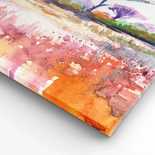 Quadro su tela - Stampe su Tela - I colori della savana - 100x40 cm