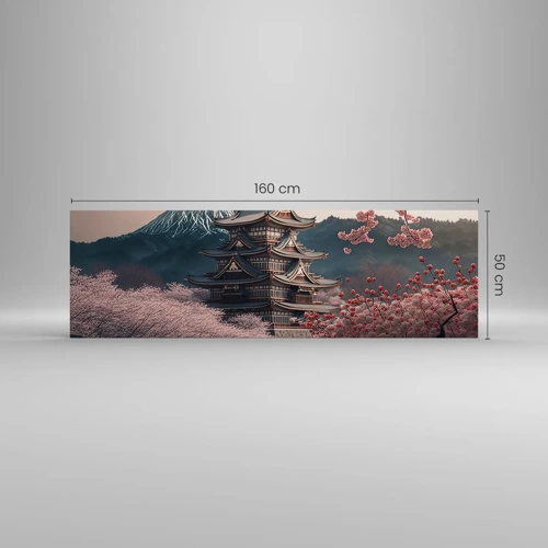 Quadro su tela - Stampe su Tela - Il Paese dei ciliegi in fiore - 160x50 cm