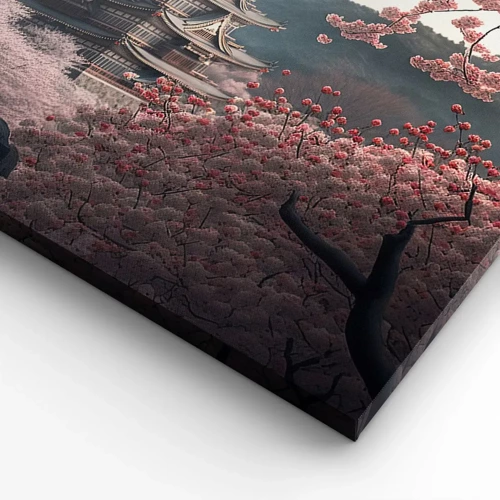 Quadro su tela - Stampe su Tela - Il Paese dei ciliegi in fiore - 70x50 cm