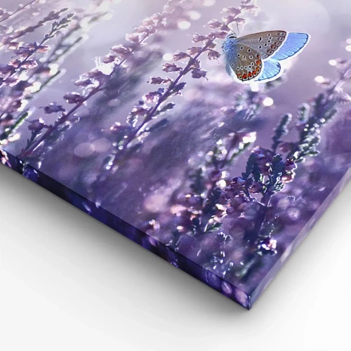 Quadro su tela - Stampe su Tela - Il bacio della farfalla - 140x50 cm