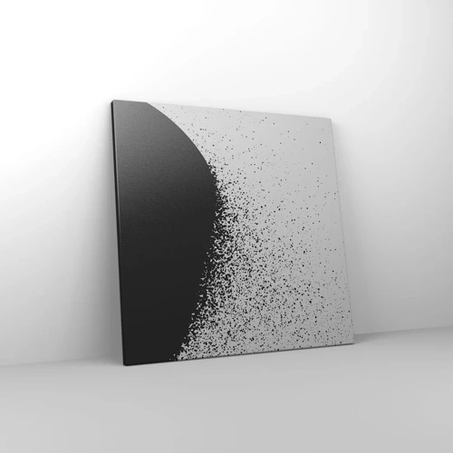 Quadro su tela - Stampe su Tela - Il movimento delle particelle - 50x50 cm