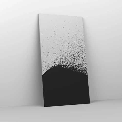 Quadro su tela - Stampe su Tela - Il movimento delle particelle - 65x120 cm