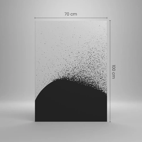 Quadro su tela - Stampe su Tela - Il movimento delle particelle - 70x100 cm