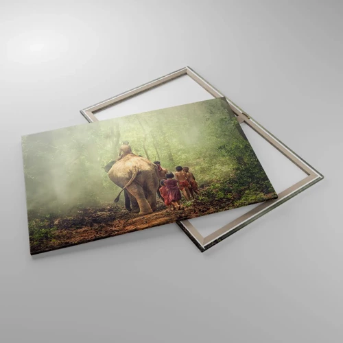 Quadro su tela - Stampe su Tela - Il nuovo Libro della Giungla - 100x70 cm