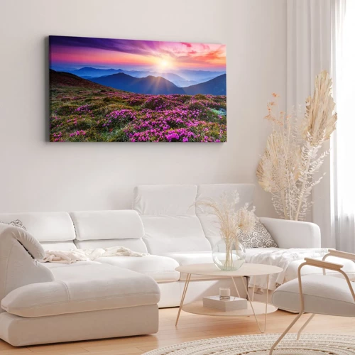 Quadro su tela - Stampe su Tela - Il profumo dei fiori freschi del campo - 100x40 cm