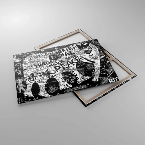 Quadro su tela - Stampe su Tela - Il ricco mondo della strada - 120x80 cm