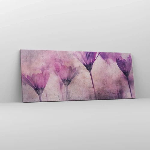 Quadro su tela - Stampe su Tela - Il sogno dei fiori - 100x40 cm