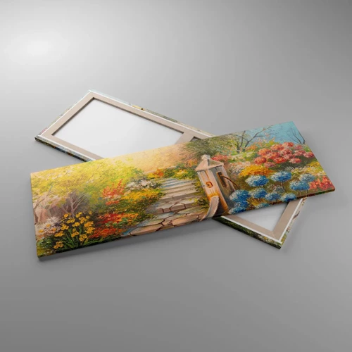 Quadro su tela - Stampe su Tela - In piena fioritura - 140x50 cm