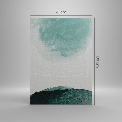 Quadro su tela - Stampe su Tela - Incontro con la nebbia - 70x100 cm