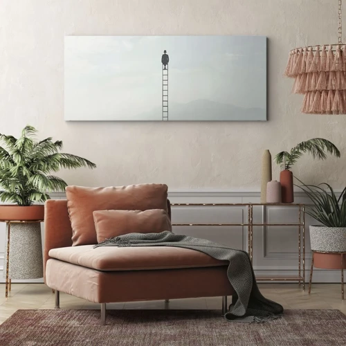 Quadro su tela - Stampe su Tela - Innalzati al di sopra - 100x40 cm