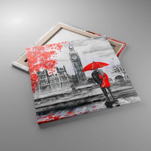 Quadro su tela - Stampe su Tela - Innamorati a Londra - 60x60 cm