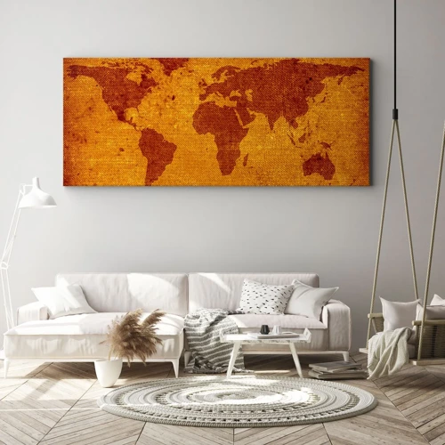 Quadro su tela - Stampe su Tela - Invito a viaggiare - 100x40 cm