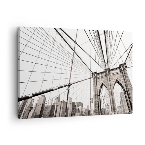 Quadro su tela - Stampe su Tela - La cattedrale di New York - 70x50 cm