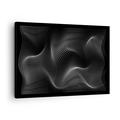Quadro su tela - Stampe su Tela - La danza della luce nello spazio - 70x50 cm