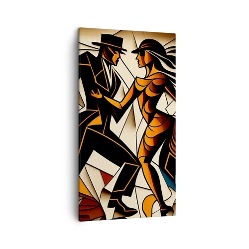 Quadro su tela - Stampe su Tela - La danza della passione - 45x80 cm