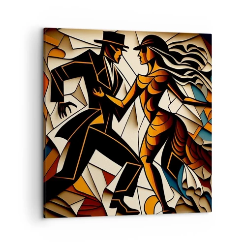 Quadro su tela - Stampe su Tela - La danza della passione - 50x50 cm