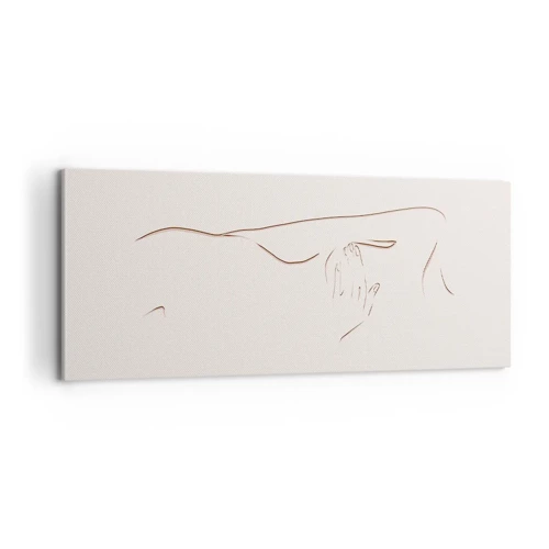 Quadro su tela - Stampe su Tela - La forma del desiderio - 100x40 cm