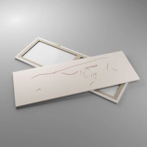 Quadro su tela - Stampe su Tela - La forma del desiderio - 140x50 cm