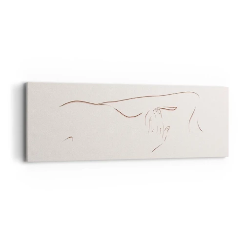 Quadro su tela - Stampe su Tela - La forma del desiderio - 90x30 cm