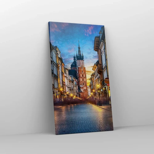 Quadro su tela - Stampe su Tela - La magia di Cracovia - 45x80 cm